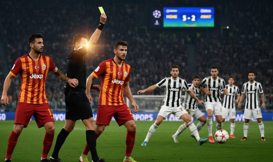 Galatasaray’ın Juventus ile Kritik Rövanş Maçında Kart Tehlikesi