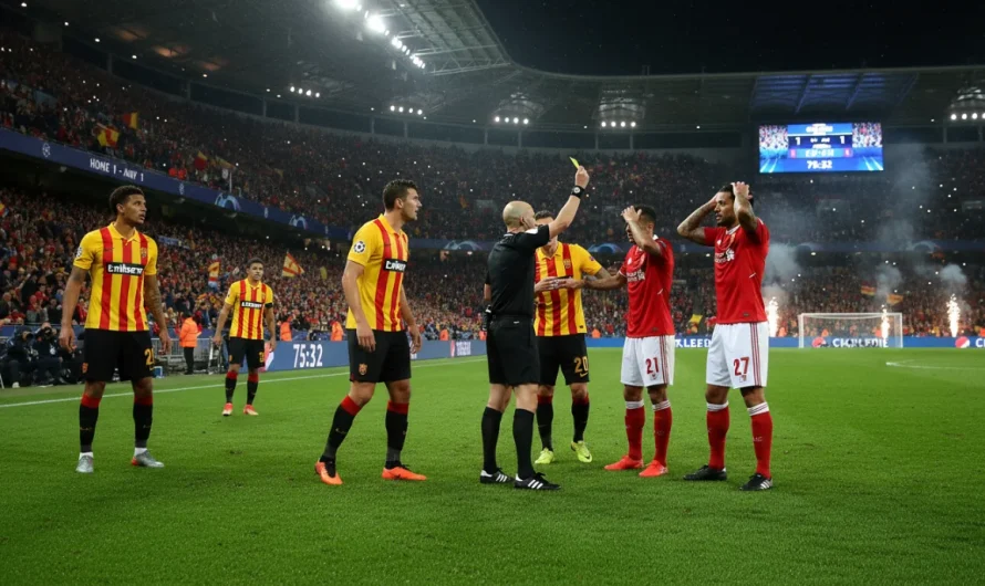 Liverpool Deplasmanı Öncesi Galatasaray’da 6 Yıldız Kart Cezası Riskinde