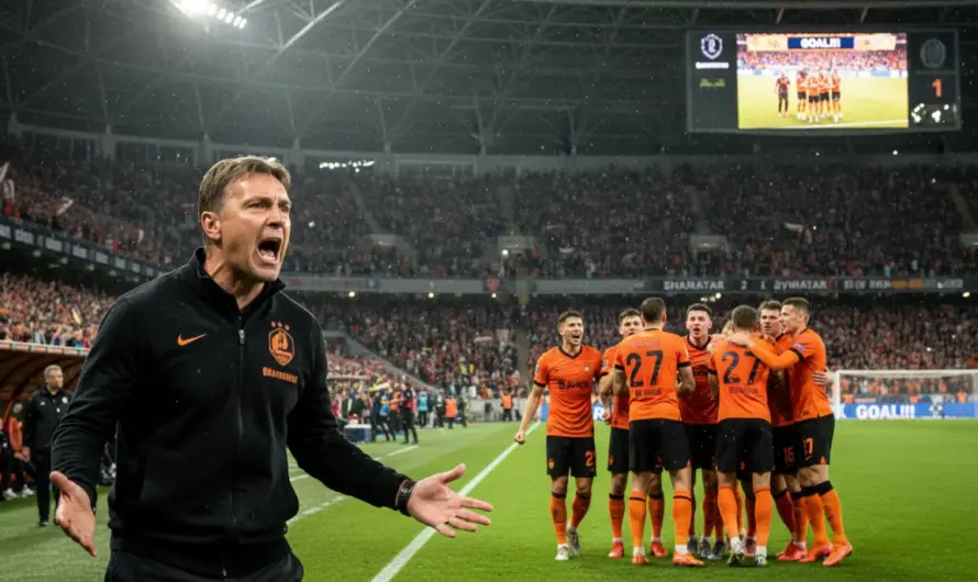 Arda Turan Ukrayna’da Tarih Yazıyor: Shakhtar Donetsk Zirveyi Bırakmıyor