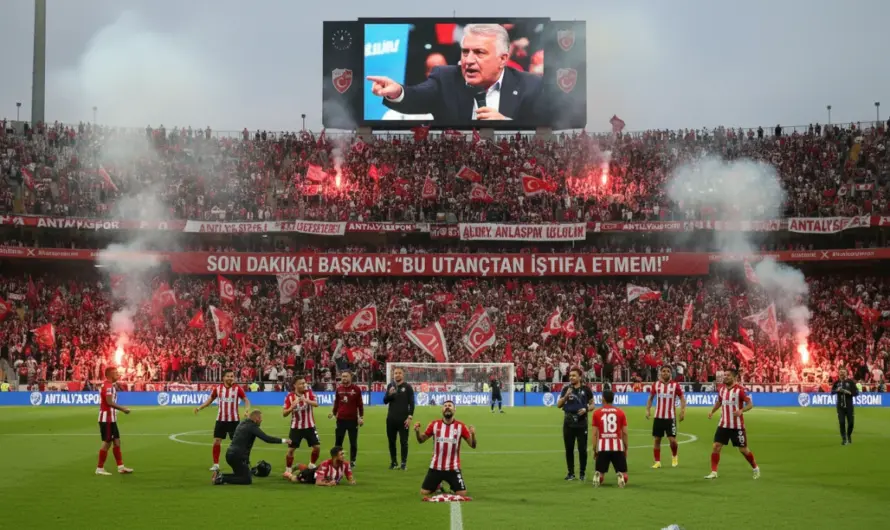 Antalya Süper Lig’e Veda Etti: Rıza Perçin’in Olay Yaratan İmaları