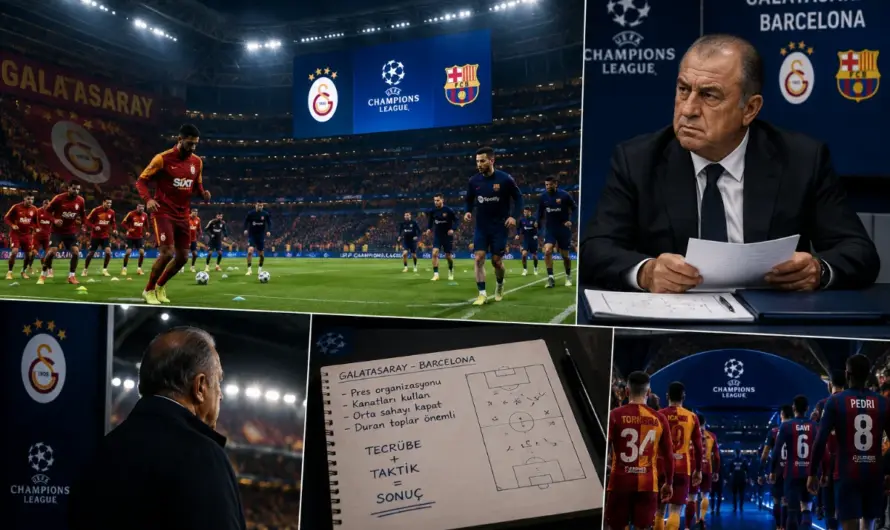 Şampiyonlar Ligi’nde Fatih Terim Rüzgarı: Barcelona Maçında Kritik Görev