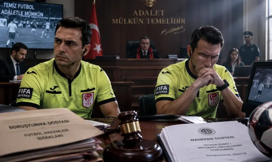 Türk Futbolunda Büyük Soruşturma: İki Hakem İçin Tutuklama İstemi